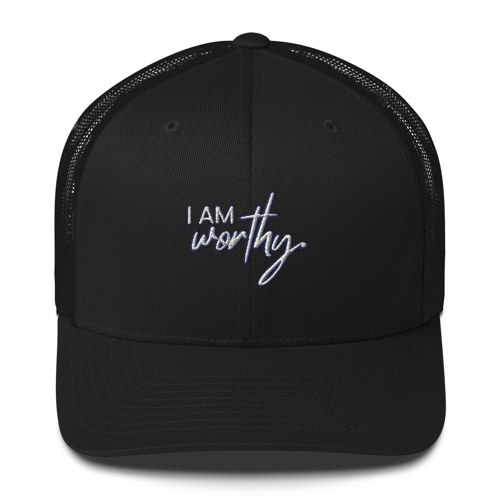 I am Worthy Trucker Hat