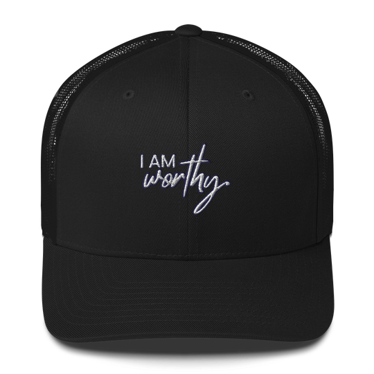 I am Worthy Trucker Hat