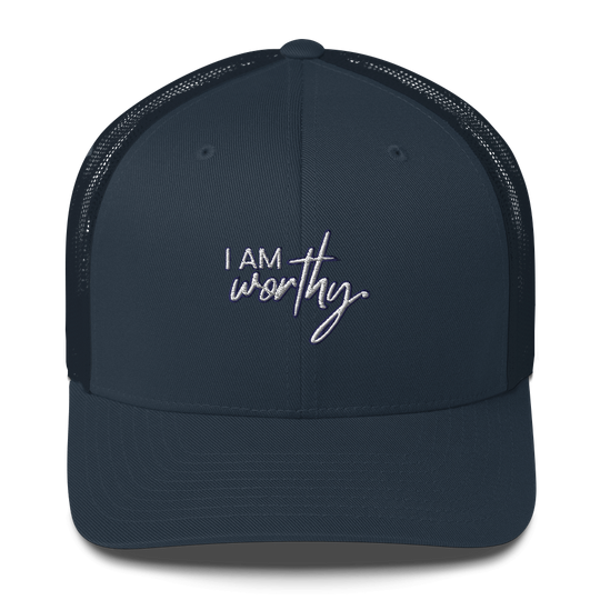 I am Worthy Trucker Hat