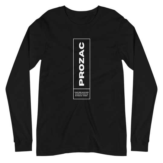 Prozac: Increasing Seratonin Since 1988 Long Sleeve Tee