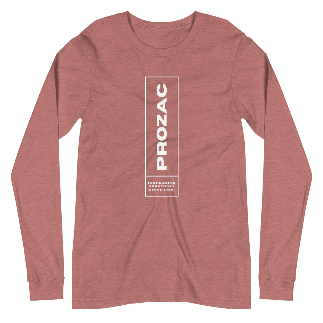 Prozac: Increasing Seratonin Since 1988 Long Sleeve Tee