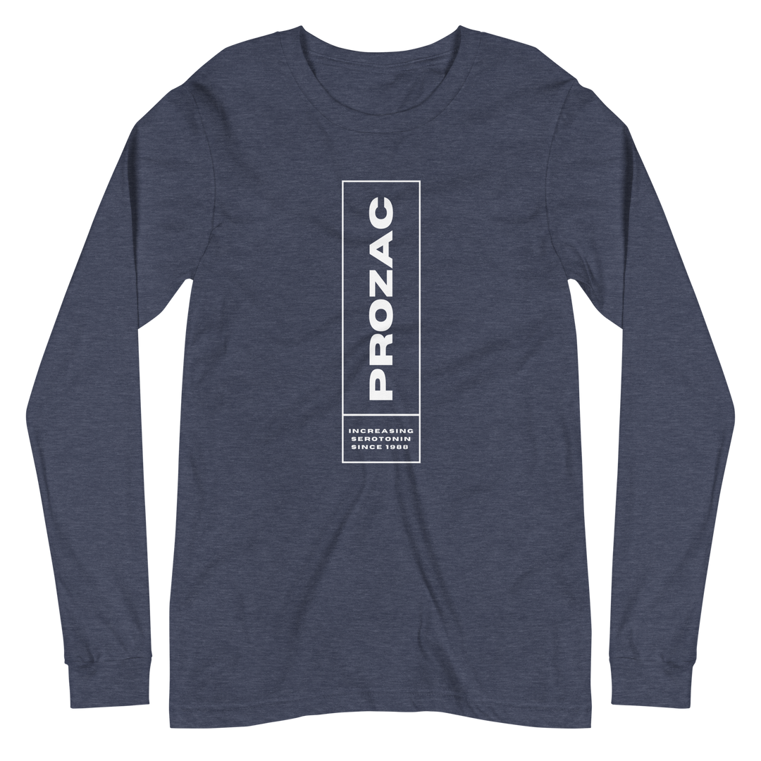 Prozac: Increasing Seratonin Since 1988 Long Sleeve Tee