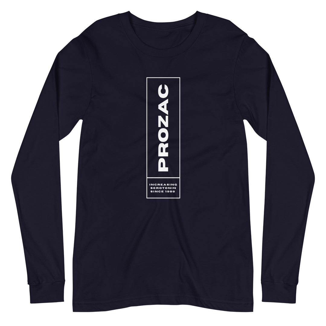 Prozac: Increasing Seratonin Since 1988 Long Sleeve Tee