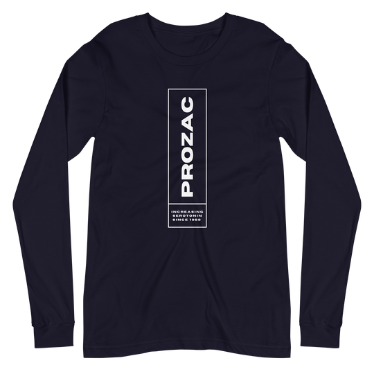 Prozac: Increasing Seratonin Since 1988 Long Sleeve Tee