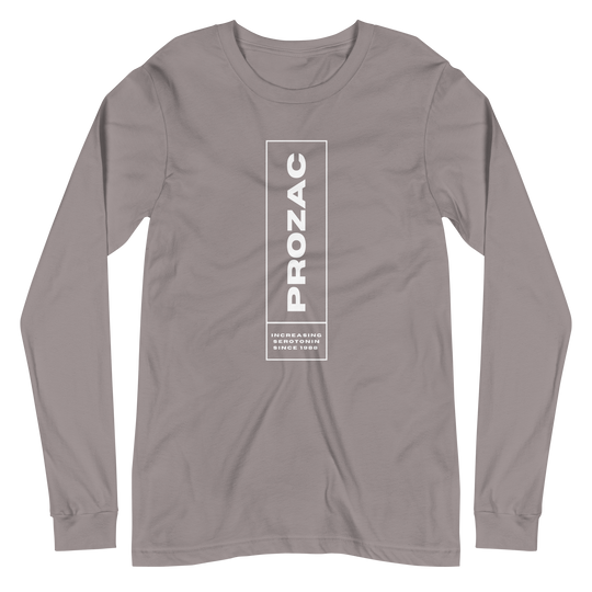 Prozac: Increasing Seratonin Since 1988 Long Sleeve Tee