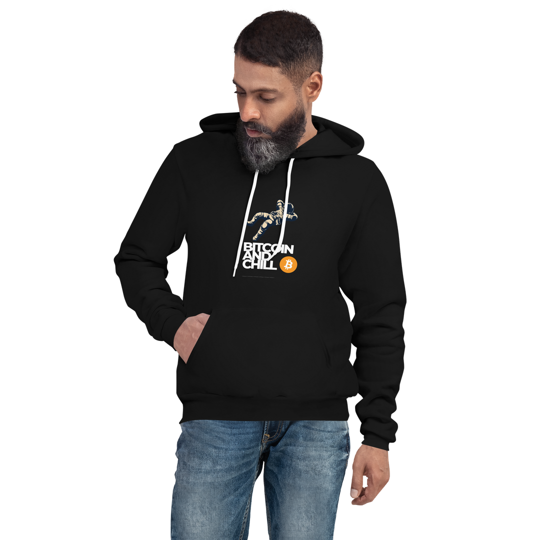 Bitcoin and Chill All Gender Pullover Hoodie