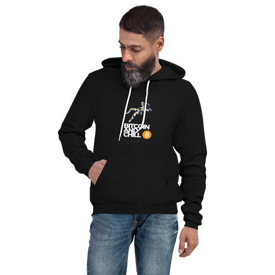 Bitcoin and Chill All Gender Pullover Hoodie