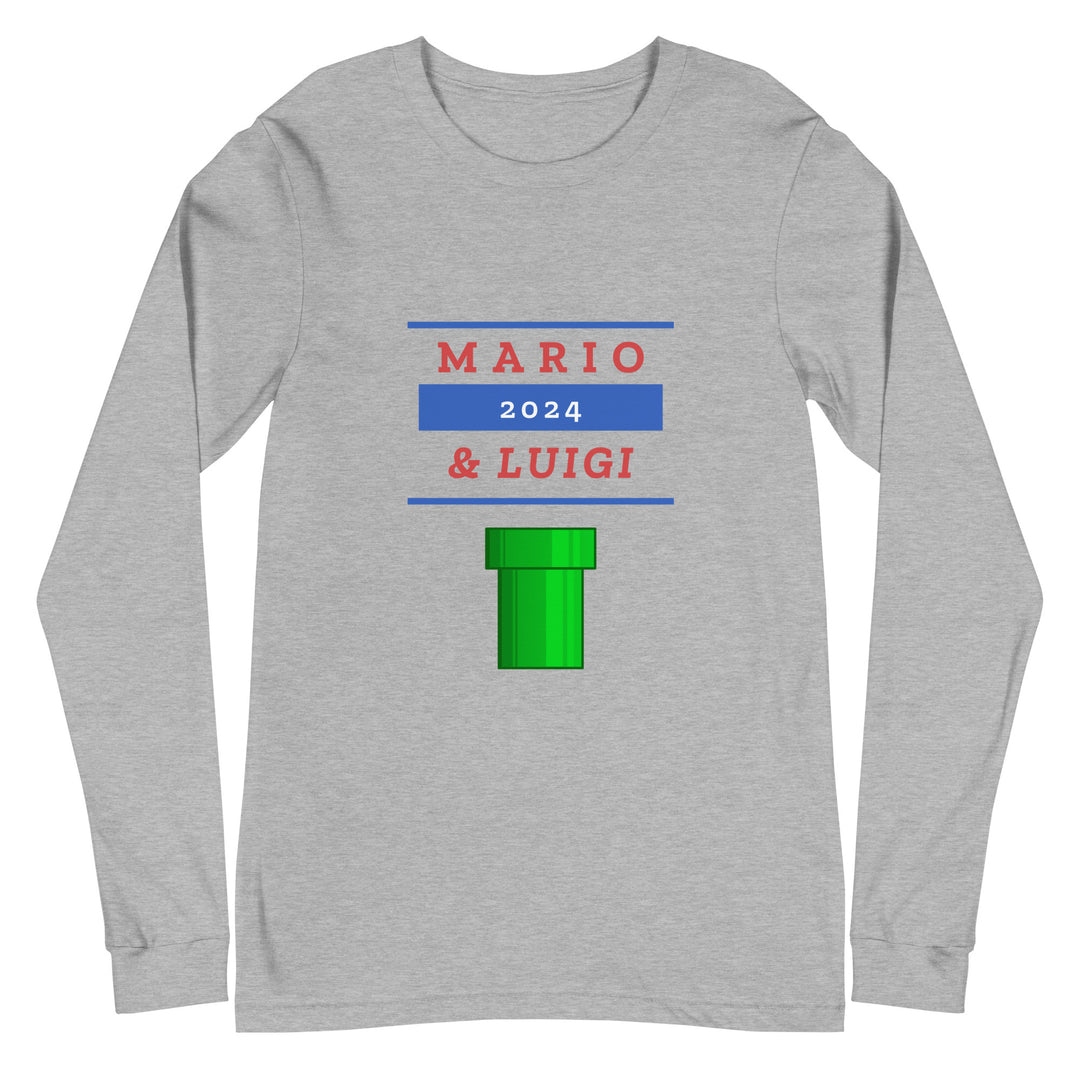 Mario & Luigi 2024 All Genders Long Sleeve Tee