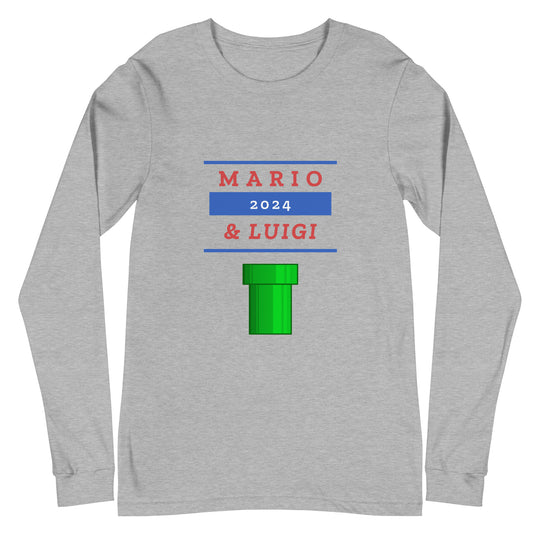 Mario & Luigi 2024 All Genders Long Sleeve Tee