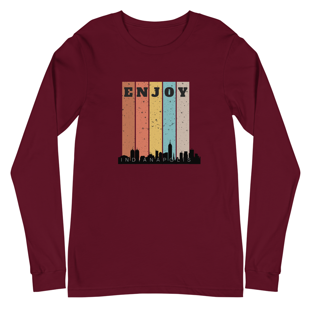 Enjoy Indianapolis All Genders Long Sleeve Tee