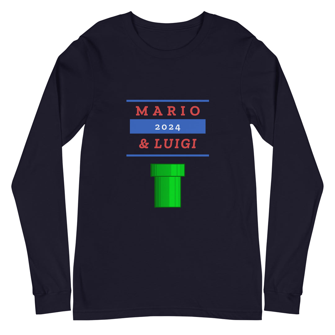 Mario & Luigi 2024 All Genders Long Sleeve Tee