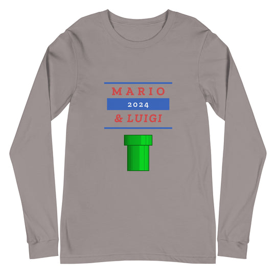 Mario & Luigi 2024 All Genders Long Sleeve Tee