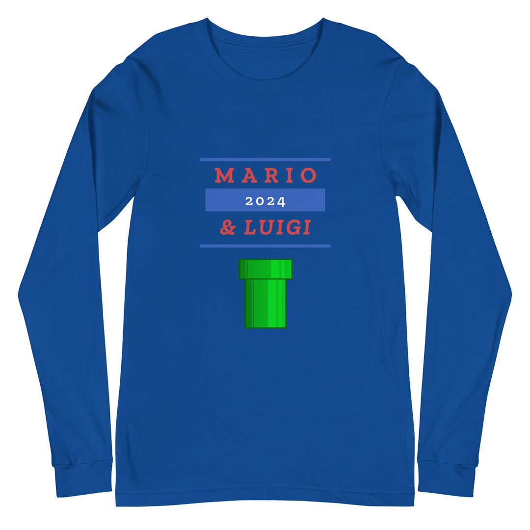 Mario & Luigi 2024 All Genders Long Sleeve Tee