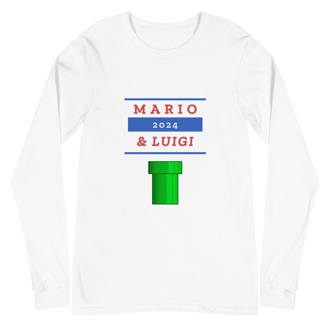 Mario & Luigi 2024 All Genders Long Sleeve Tee