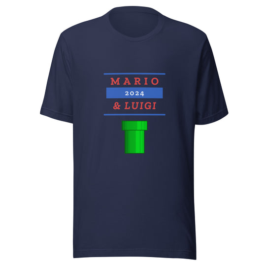 Mario & Luigi 2024 All Genders T-shirt